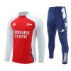 Arsenal Training Sweatshirts Quarter-zip 2024-25 Rote Für Herren